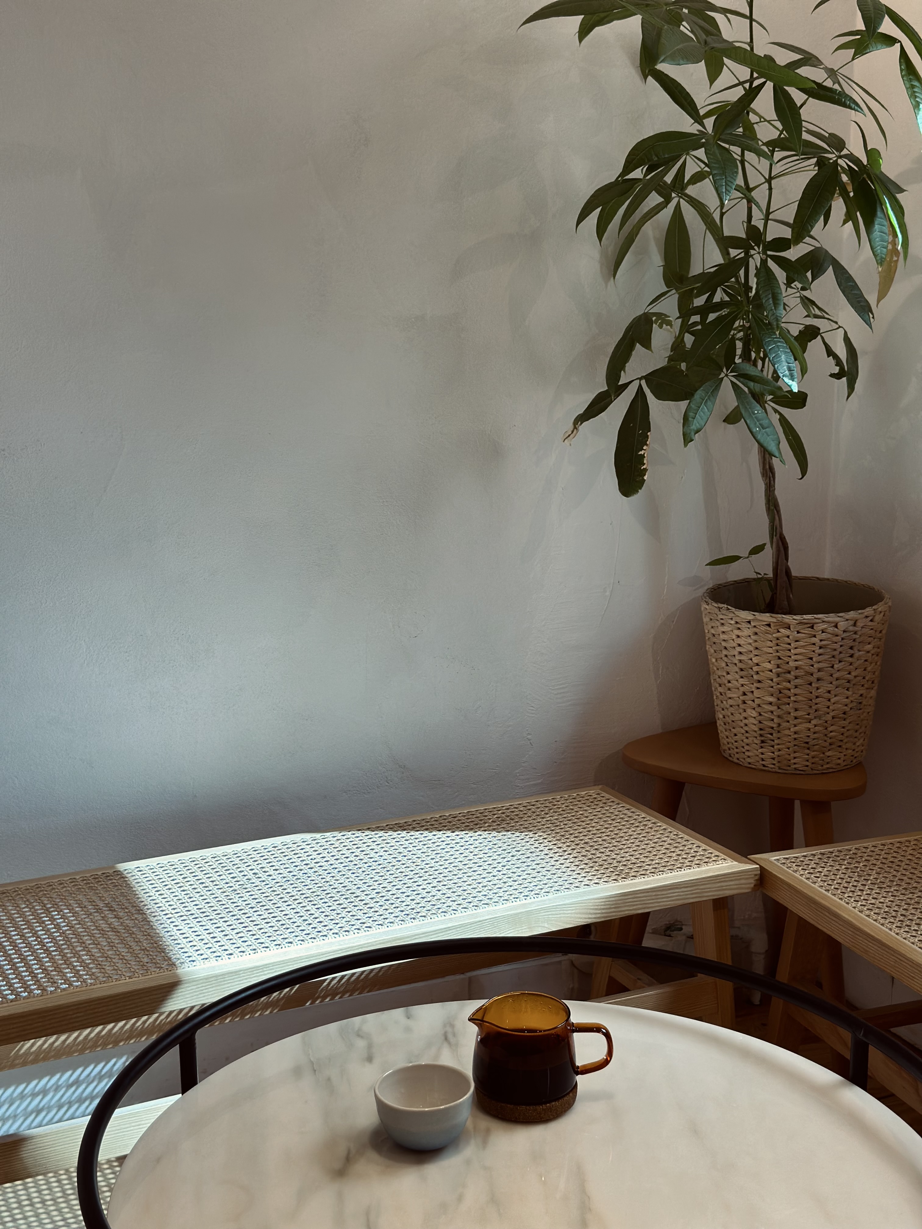 Corner of a coffeeshop