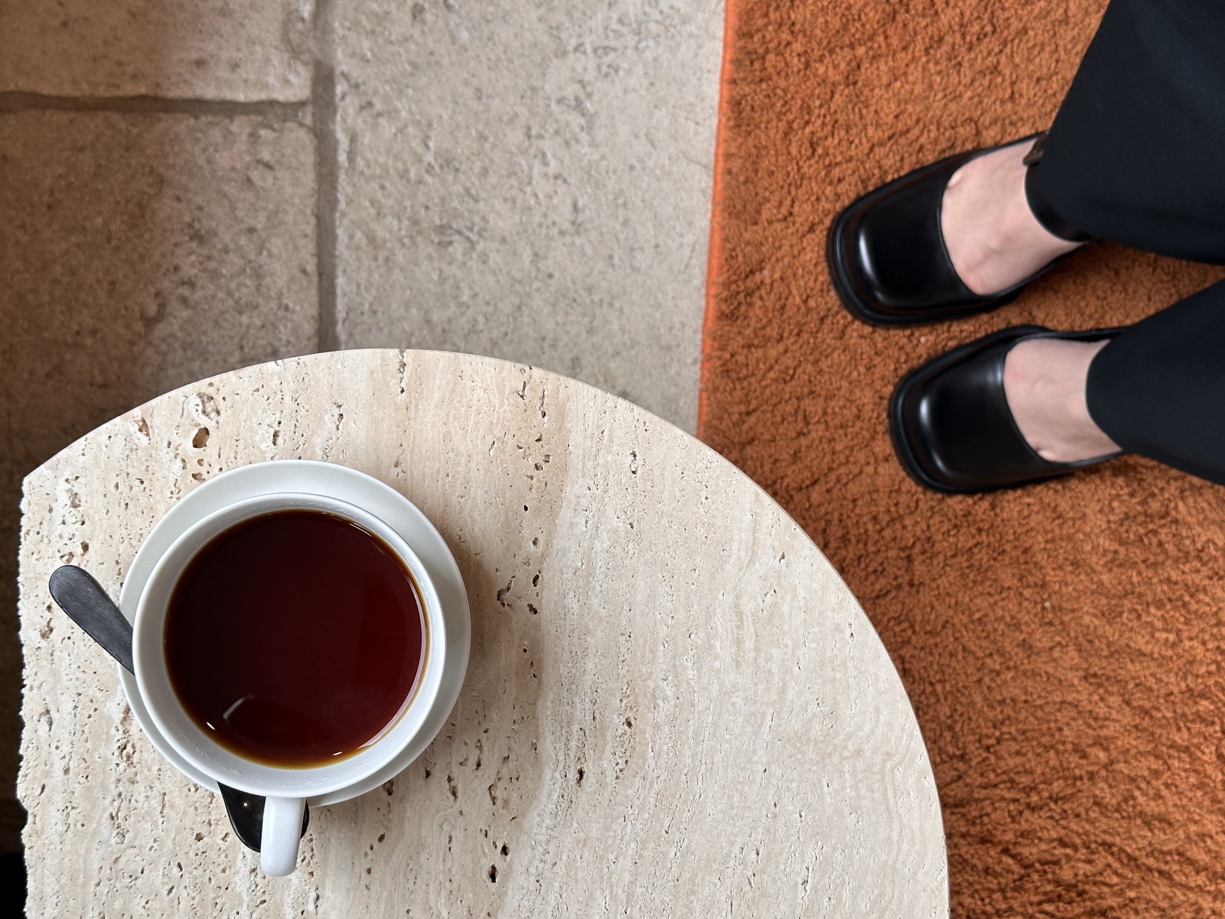 a cup of filter coffee